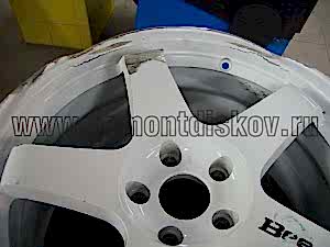 ремонт литых дисков