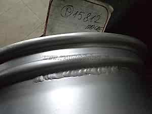 Сварка дисков аргоном