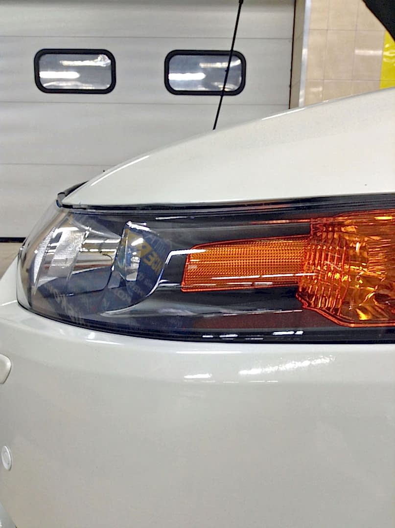 Полировка фар ПОСЛЕ