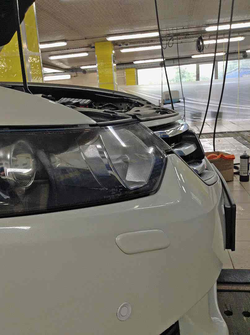 Полировка фар ПОСЛЕ