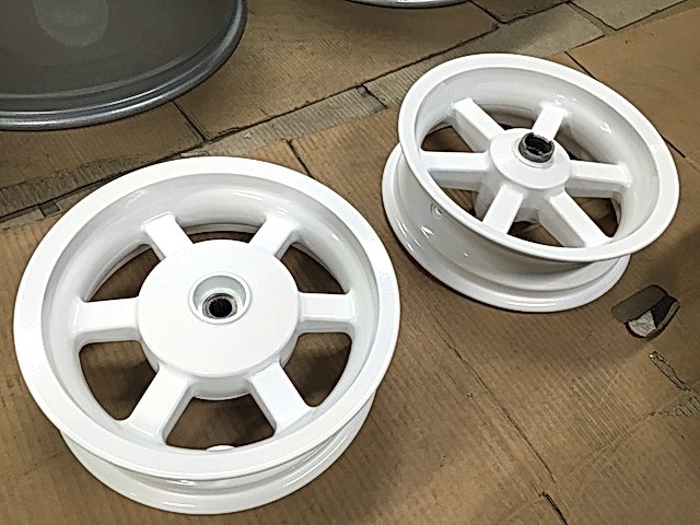 Покраска мото дисков