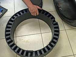 ремонт бронированных шин