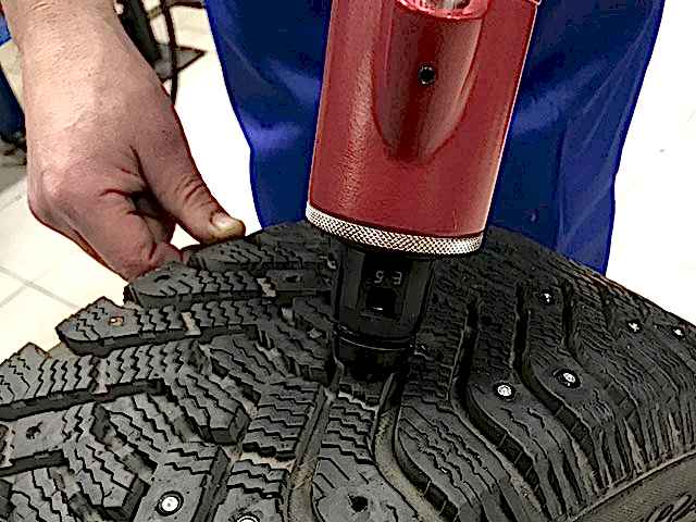 Ошиповка шин